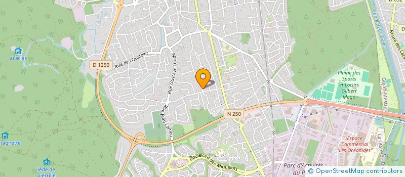 localisation de l'entreprise PINASSOTTE  LA TESTE-DE-BUCH