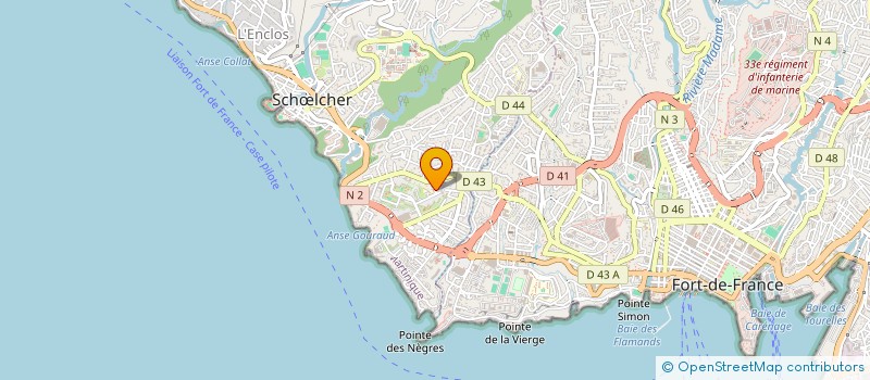 localisation de l'entreprise PINAULT & CIE  SCHLCHER