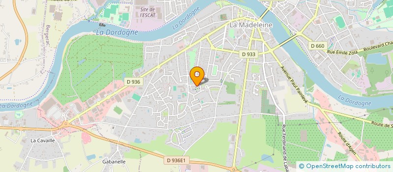 localisation de l'entreprise PINAY KA à BERGERAC