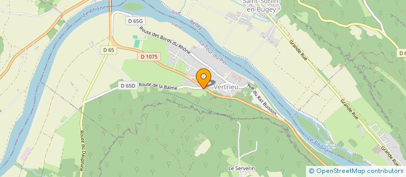 localisation de l'entreprise PINBALL FAMILY  VERTRIEU