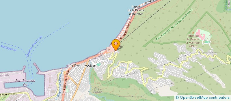 localisation de l'entreprise PINCE PELUCHE à LA POSSESSION