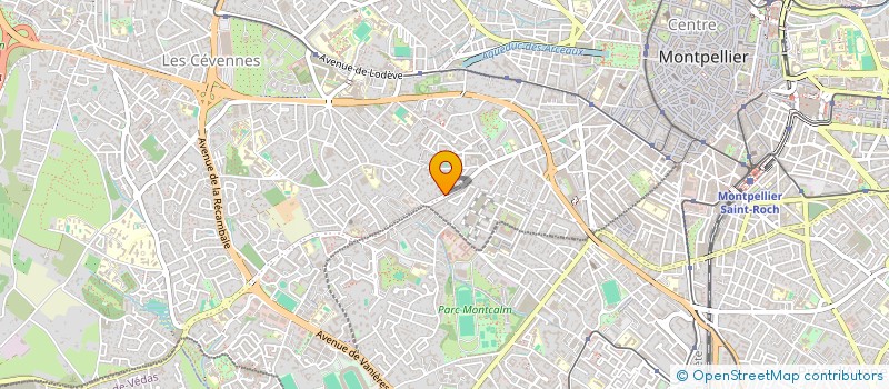 localisation de l'entreprise PINCEAU D OR à MONTPELLIER