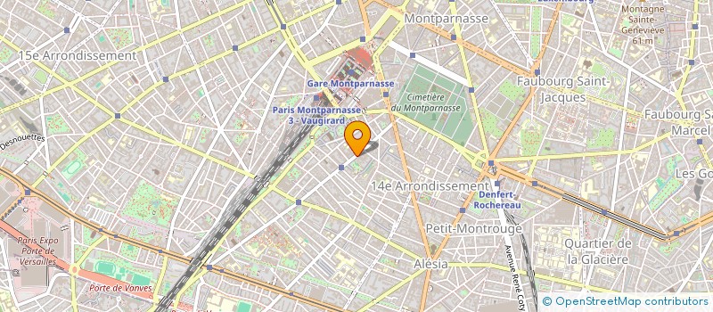 localisation de l'entreprise PINCEAU TRUELLE ET COMPAGNIE  PARIS