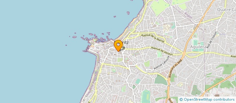 localisation de l'entreprise PINCEAUX D'AQUITAINE S.A. à ARCANGUES