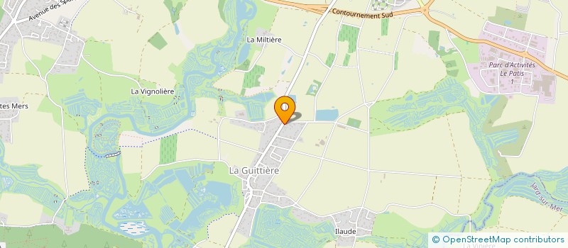 localisation de l'entreprise PINCEAUX ET CIE à TALMONT-SAINT-HILAIRE