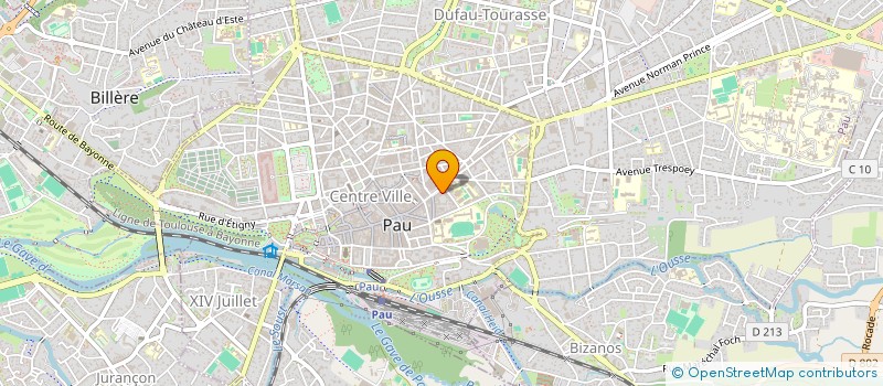 localisation de l'entreprise PINCEE D'OR à PAU