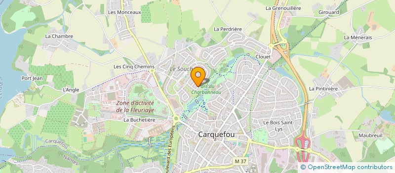 localisation de l'entreprise PINCEMY-MOREAU  CARQUEFOU