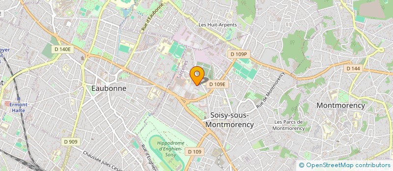 localisation de l'entreprise PINCHAS  SOISY SS MONTMORENCY