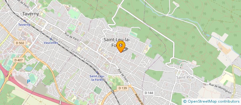 localisation de l'entreprise PINDIBULUM THEATRE  SAINT-LEU-LA-FORET