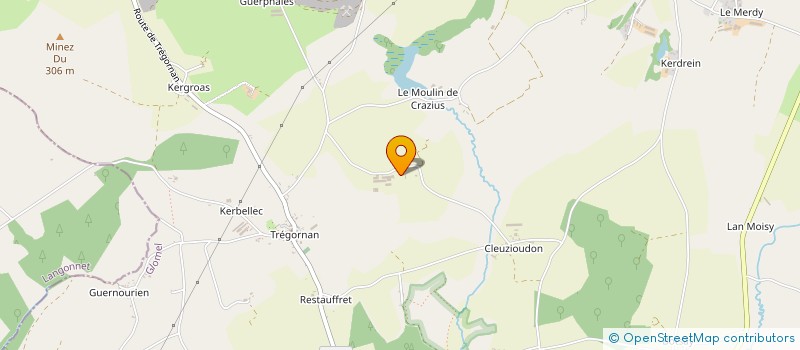 localisation de l'entreprise PINE FRANCAIS à KERGRIST-MOELOU