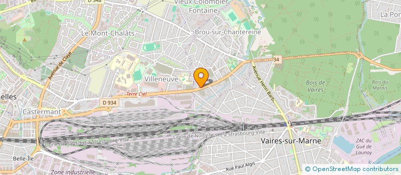 localisation de l'entreprise PINEAL CONSEIL  BROU-SUR-CHANTEREINE