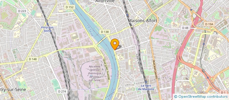 localisation de l'entreprise PINEAPPLE EXPRESS  ALFORTVILLE