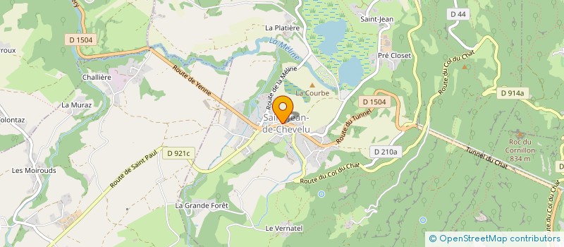 localisation de l'entreprise PINEAPPLE TRAVEL  SAINT-JEAN-DE-CHEVELU