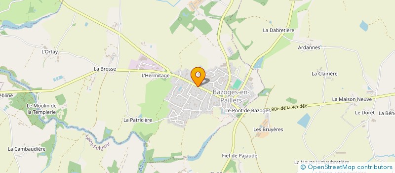 localisation de l'entreprise PINEAU MAITRISE D'OEUVRE  LES HERBIERS