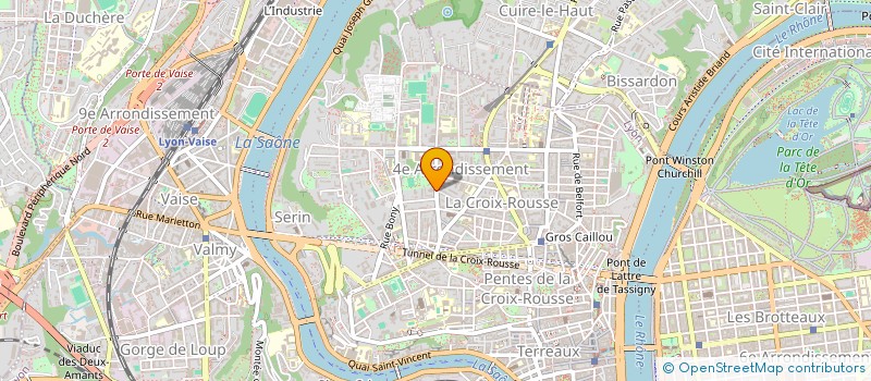 localisation de l'entreprise PINEAU - MALLEVAL  LYON