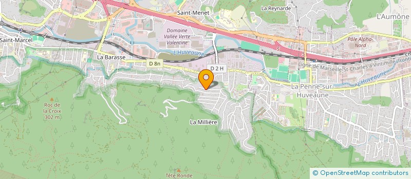 localisation de l'entreprise PINEDE 25 à MARSEILLE