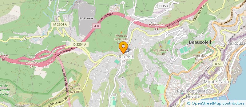 localisation de l'entreprise PINEDE DEVELOPPEMENT  CAP-D'AIL