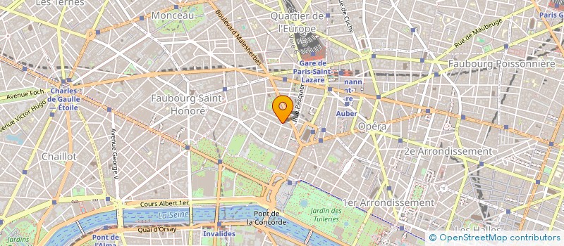 localisation de l'entreprise PINEILL PATRIMOINE à PARIS