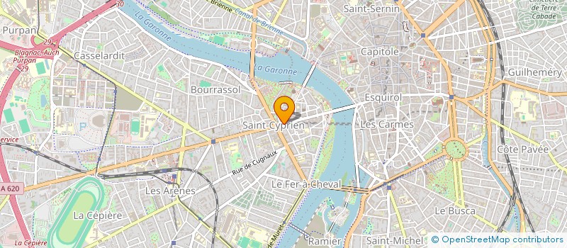 localisation de l'entreprise PINEL & TAGNERES à TOULOUSE