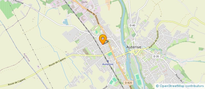 localisation de l'entreprise PINELLI  AUTERIVE