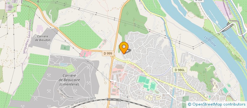 localisation de l'entreprise PINERA CONSTRUCTION  BEAUCAIRE
