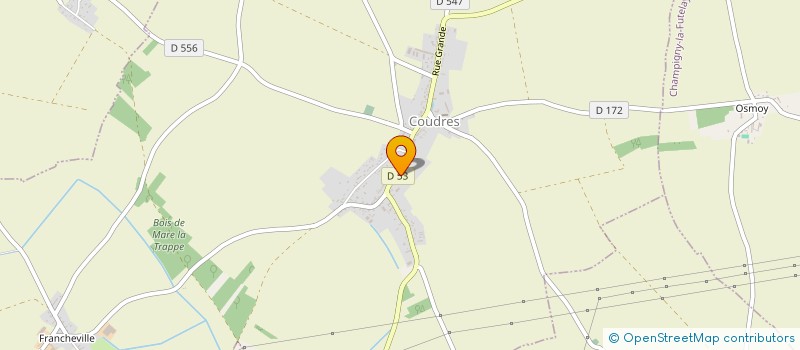 localisation de l'entreprise PINERO  COUDRES