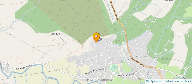 localisation de l'entreprise PINEWOOD à PAYRIN-AUGMONTEL