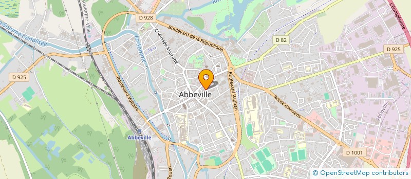 localisation de l'entreprise PING à ABBEVILLE