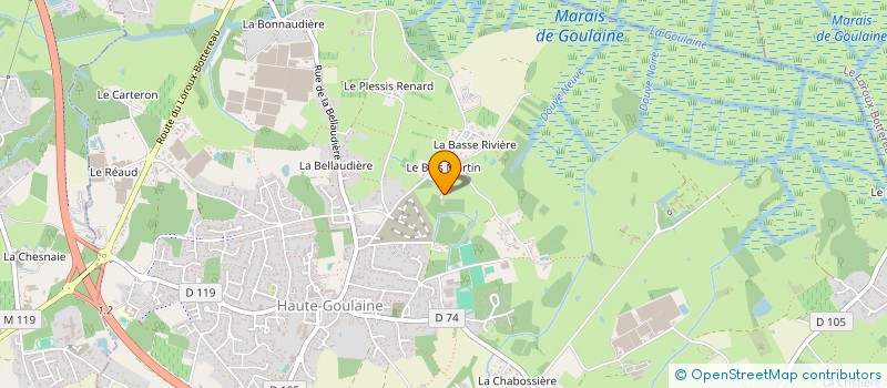 localisation de l'entreprise PING AGENCY  HAUTE-GOULAINE