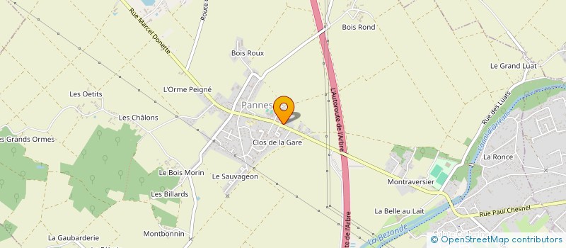 localisation de l'entreprise PING PANNES PONG HOSPITALIERS (PPPH)  PANNES