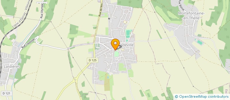 localisation de l'entreprise PING PONG CLUB D ANDEVILLE  ANDEVILLE