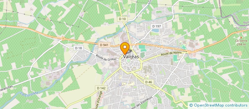 localisation de l'entreprise PING PONG DE VALREAS à VALREAS