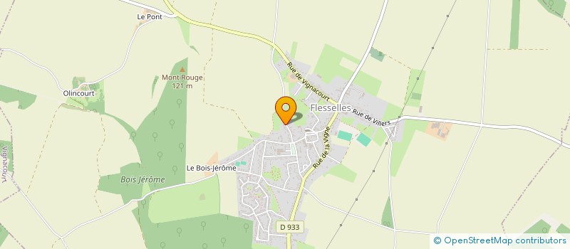 localisation de l'entreprise PING-PONG FLESSELLES  FLESSELLES