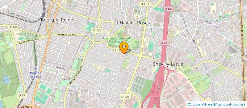localisation de l'entreprise PING SANTE  L'HAY-LES-ROSES
