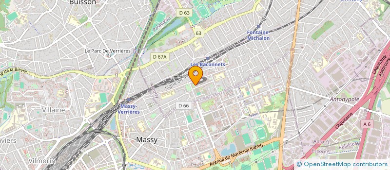 localisation de l'entreprise PING SENIOR ANTONY à ANTONY