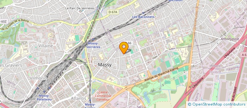localisation de l'entreprise PING4ALZHEIMER à MASSY
