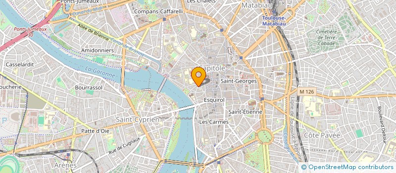 localisation de l'entreprise PINGOUIN PETIT POUCET  TOULOUSE