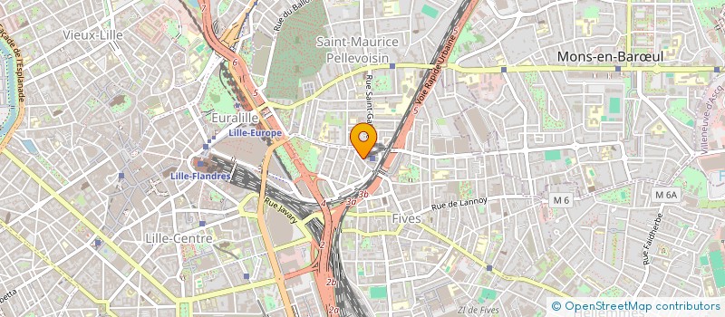 localisation de l'entreprise PINHAL GROUP à LILLE