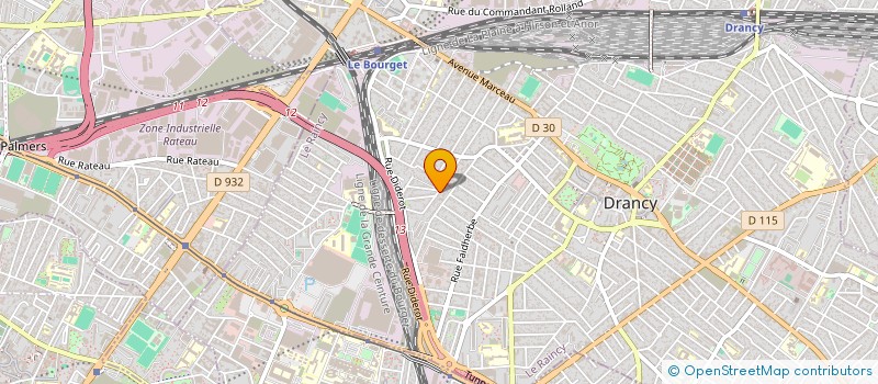 localisation de l'entreprise PINHEIRO INVEST à DRANCY
