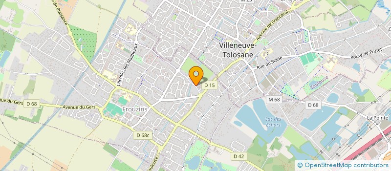 localisation de l'entreprise PINHEIRO TOULOUSE à FROUZINS
