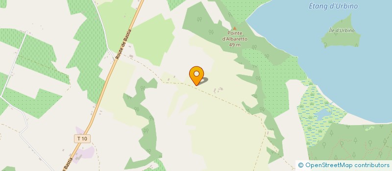 localisation de l'entreprise PINIA BOIS ENERGIE à GHISONACCIA