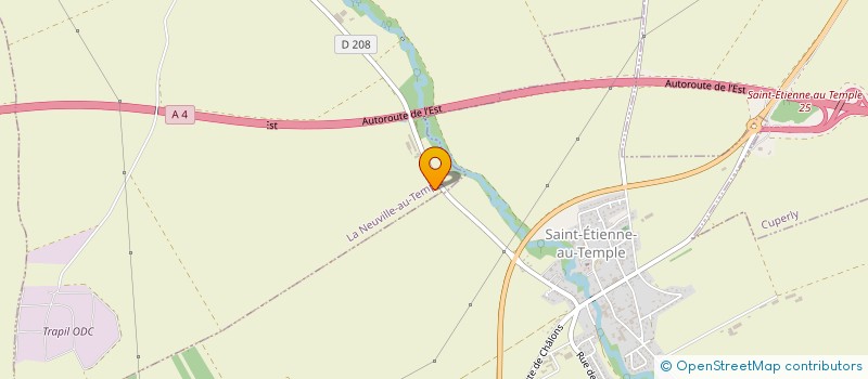 localisation de l'entreprise PINIJE  DAMPIERRE-AU-TEMPLE