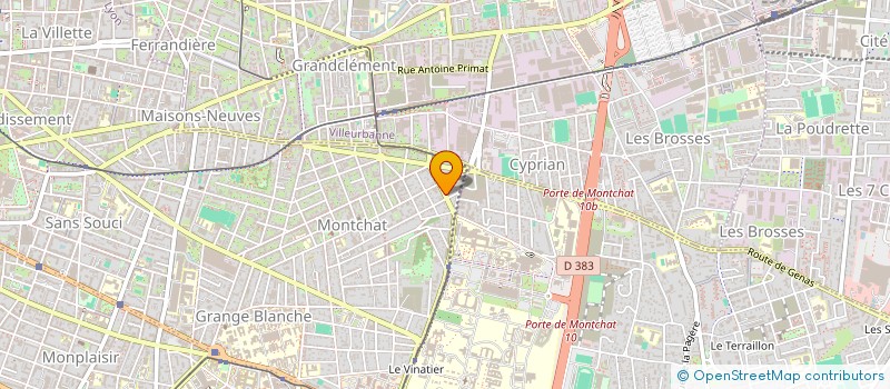 localisation de l'entreprise PINITHO  LYON