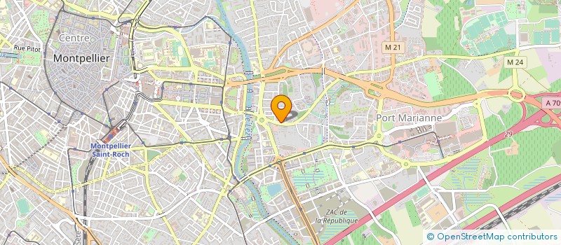 localisation de l'entreprise PINJARRA à MONTPELLIER