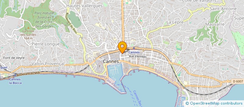 localisation de l'entreprise PINK à CANNES