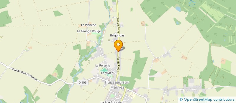 localisation de l'entreprise PINK à HUISSEAU-SUR-MAUVES