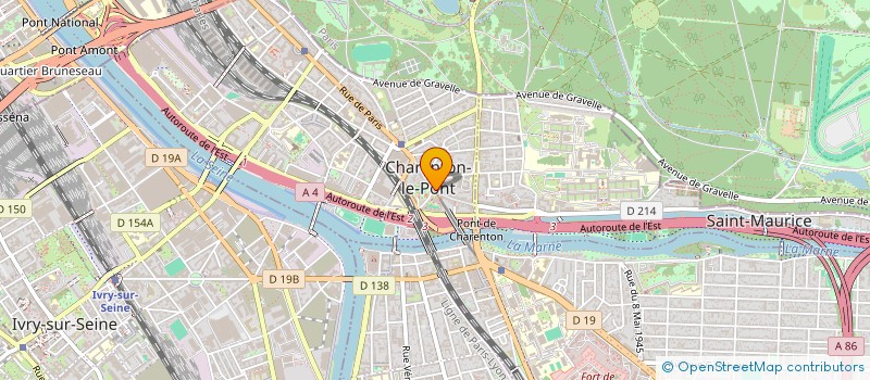 localisation de l'entreprise PINK BEAUTY à CHARENTON-LE-PONT