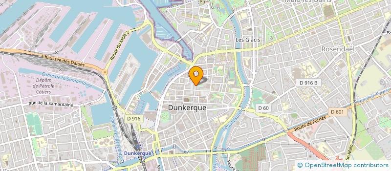 localisation de l'entreprise PINK CLUB à DUNKERQUE