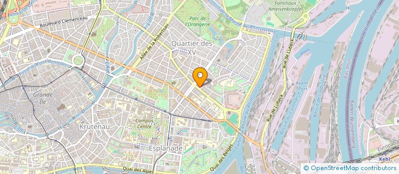 localisation de l'entreprise PINK COMPANY à STRASBOURG