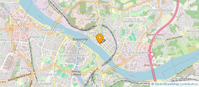 localisation de l'entreprise PINK FLAMINGO PRODUCTION à BAYONNE